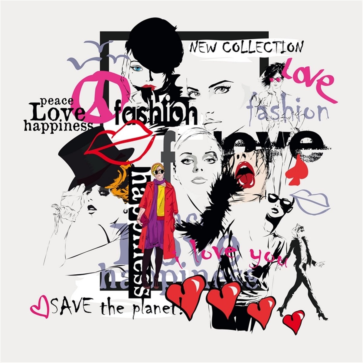 Fashion Duvar KağıtlarıFashion Duvar Kağıdı