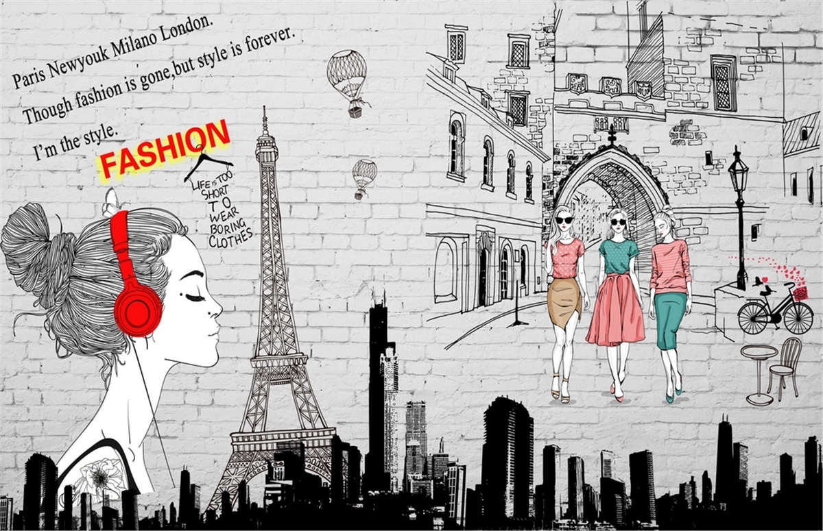 Fashion Duvar KağıtlarıFashion Duvar Kağıdı