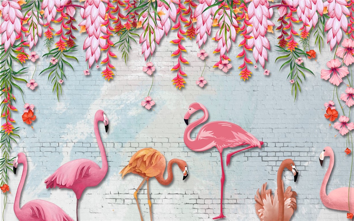 Flamingo Duvar KağıtlarıFlamingo Duvar Kağıdı