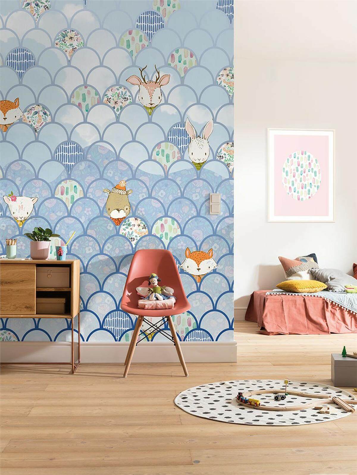 Çocuk Odasıİlham Çocuk Odası Duvar Kağıdı