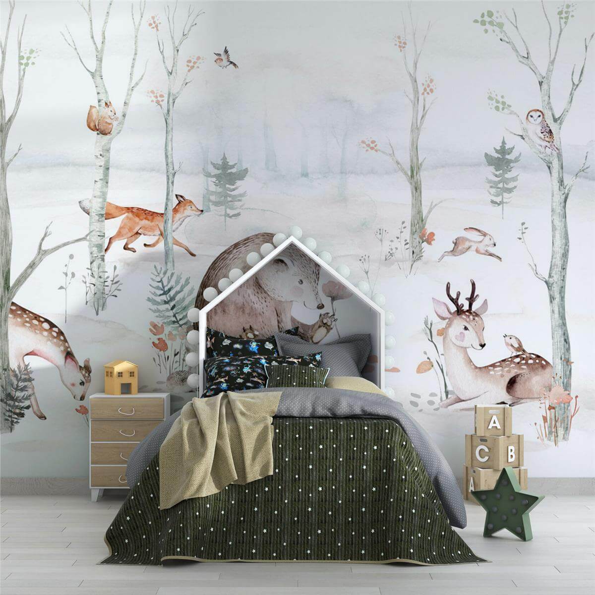 Çocuk Odasıİlham Çocuk Odası Duvar Kağıdı