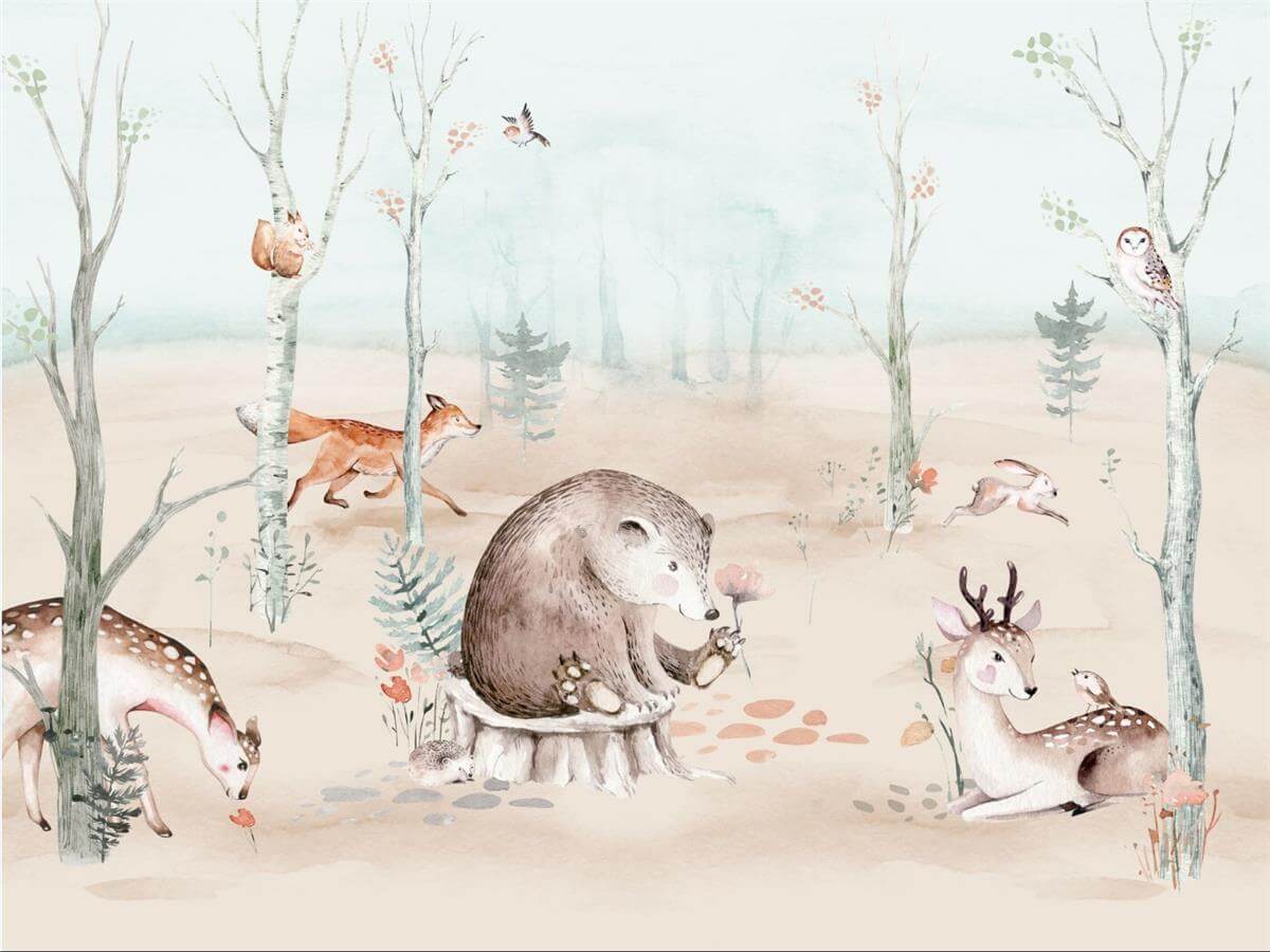 Çocuk Odasıİlham Çocuk Odası Duvar Kağıdı