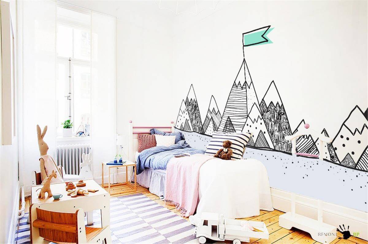 Çocuk Odasıİlham Çocuk Odası Duvar Kağıdı