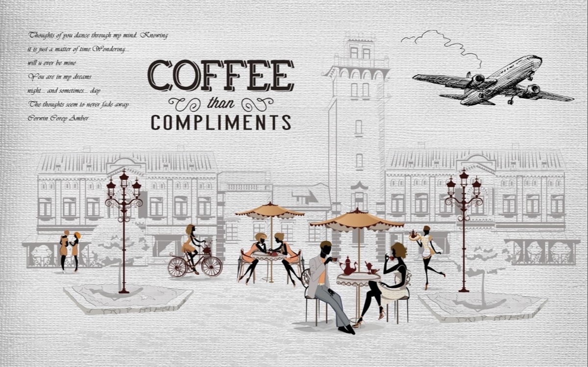 Kafe ve Bar Duvar KağıtlarıKafe ve Bar Duvar Kağıdı
