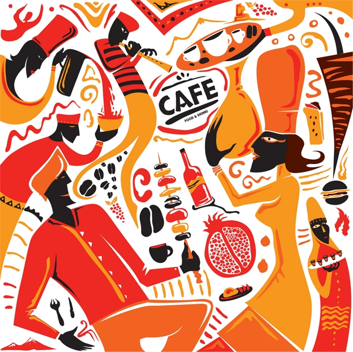 Kafe ve Bar Duvar KağıtlarıKafe ve Bar Duvar Kağıdı