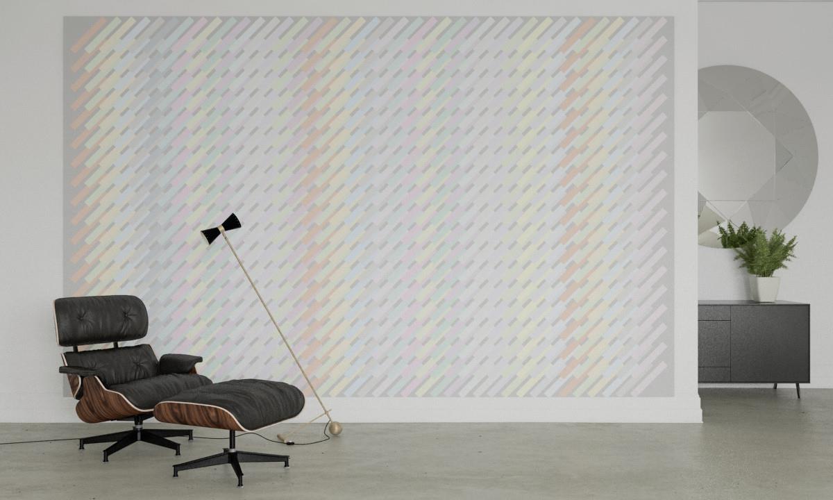 Retro ÇiçekRetro Çiçek Duvar Kağıdı