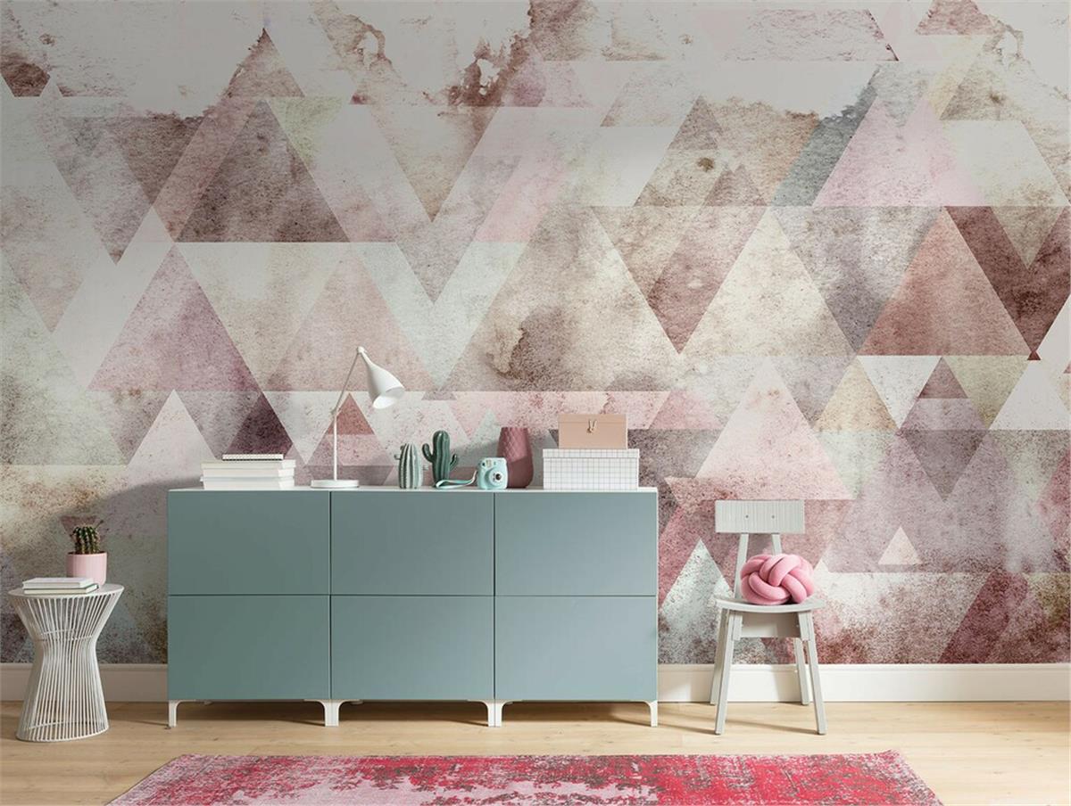 Retro ÇiçekRetro Çiçek Duvar Kağıdı