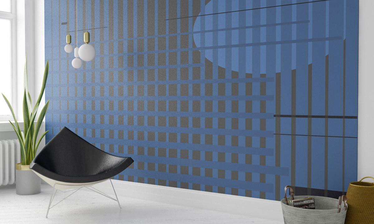 Retro ÇiçekRetro Çiçek Duvar Kağıdı