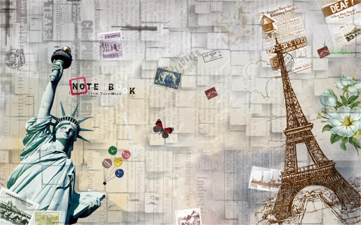 Vintage Duvar KağıtlarıVintage Duvar Kağıdı