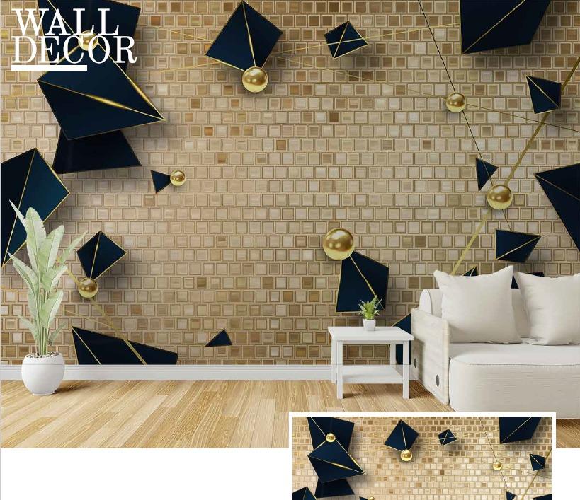 Wall Decor 3D Duvar KağıdıWall Decor Duvar Kağıdı