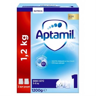 Aptamil 1 Devam Sütü Maması 1200 Gr