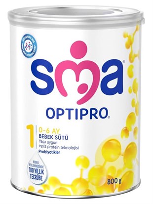Sma Optipro Probiyotik 1 Bebek Sütü 800 Gr 0-6 Ay