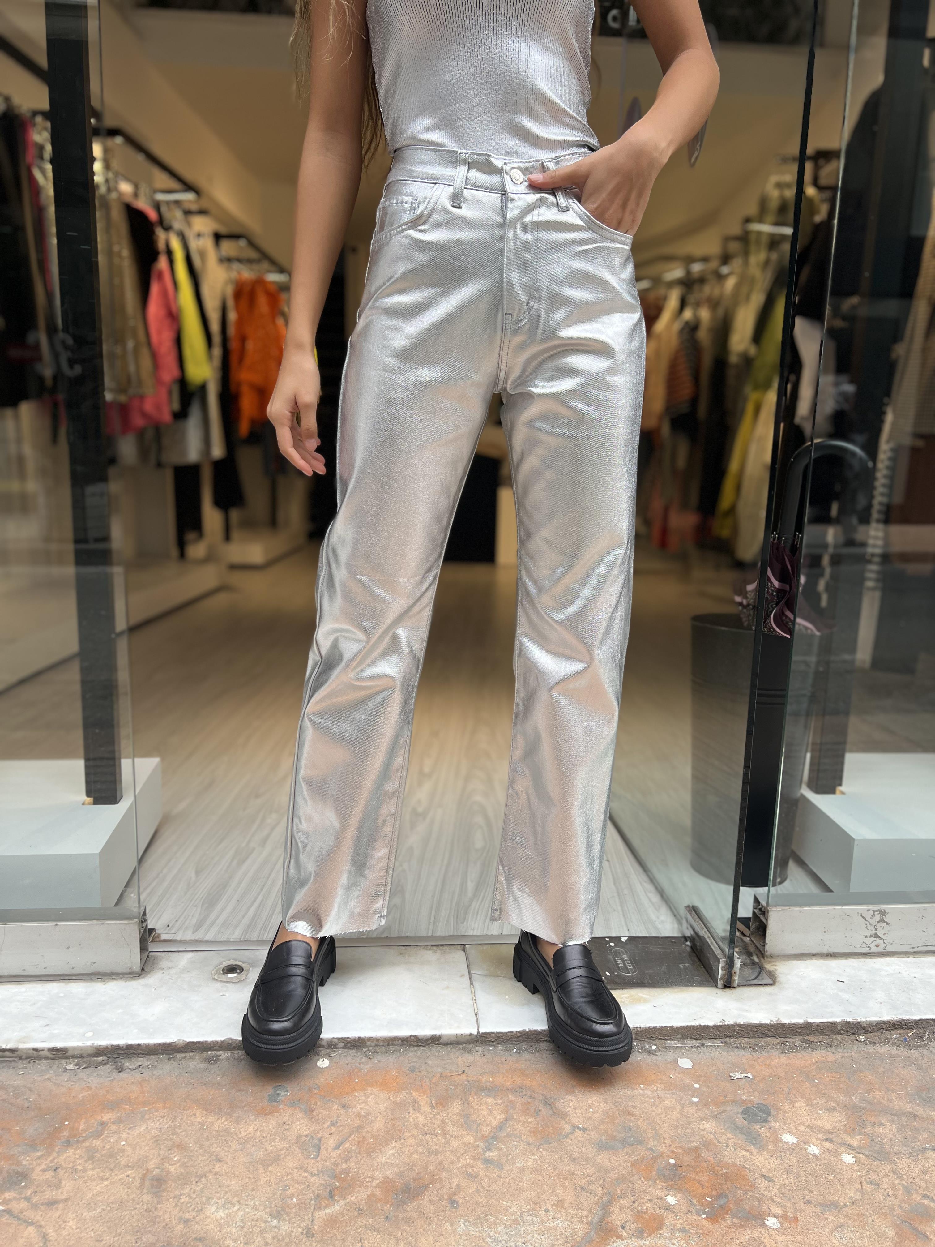 Boru Paça Jean Varaklı-Gri