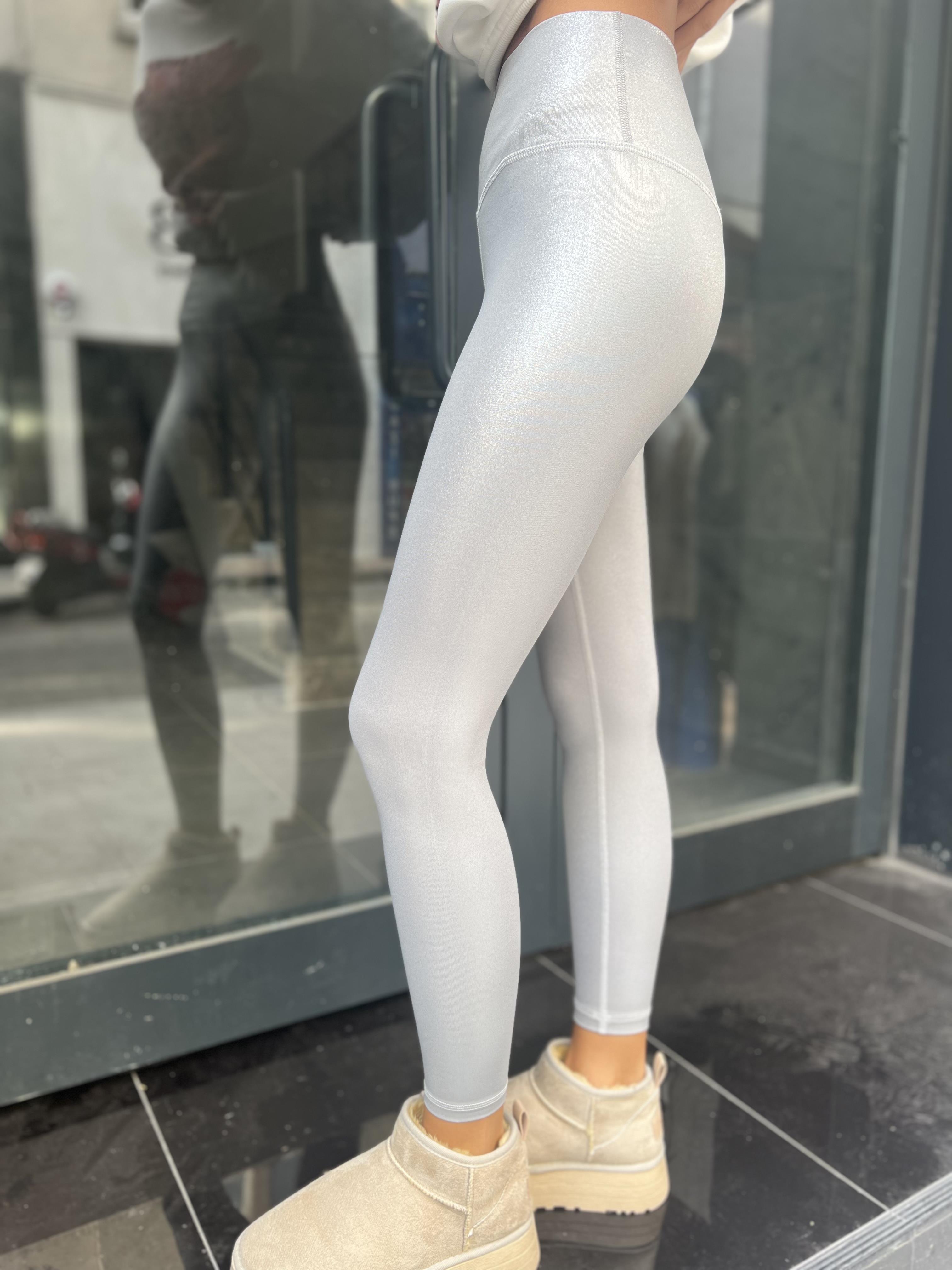 Gng Parlak Tayt-Gümüş