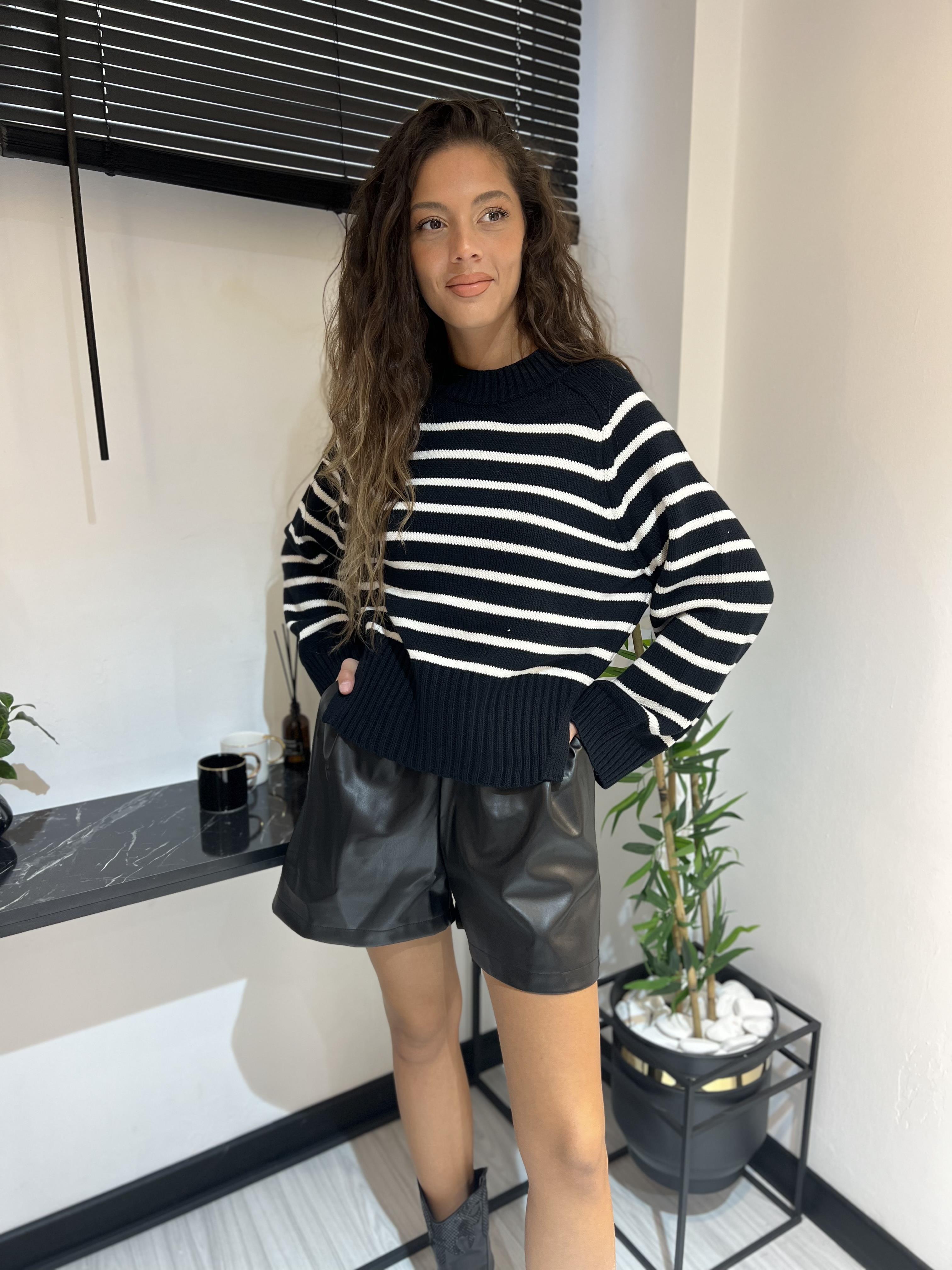 MD Çizgili Kazak-Lacivert