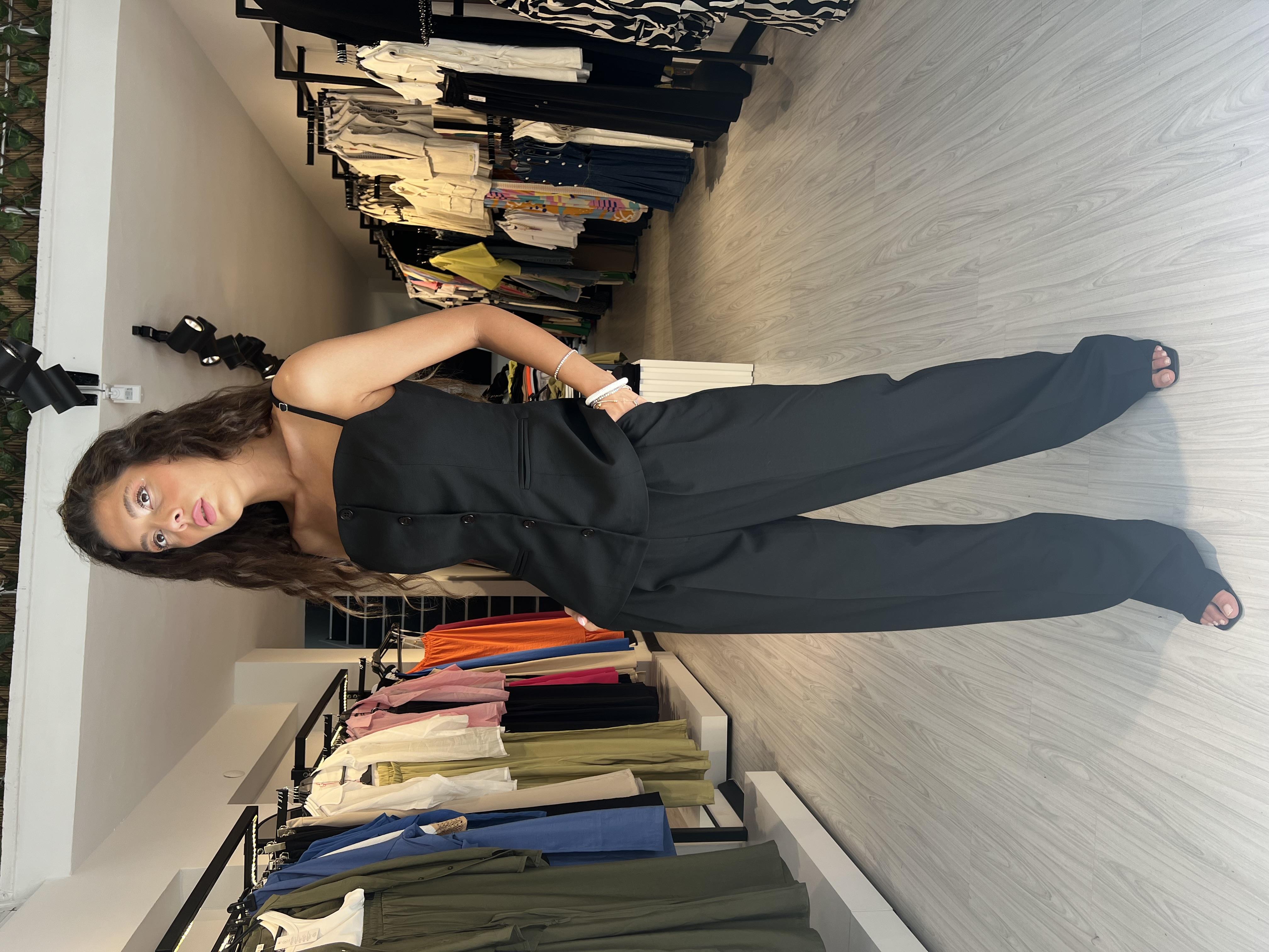 Rbn Büstiyerli Takım-Siyah