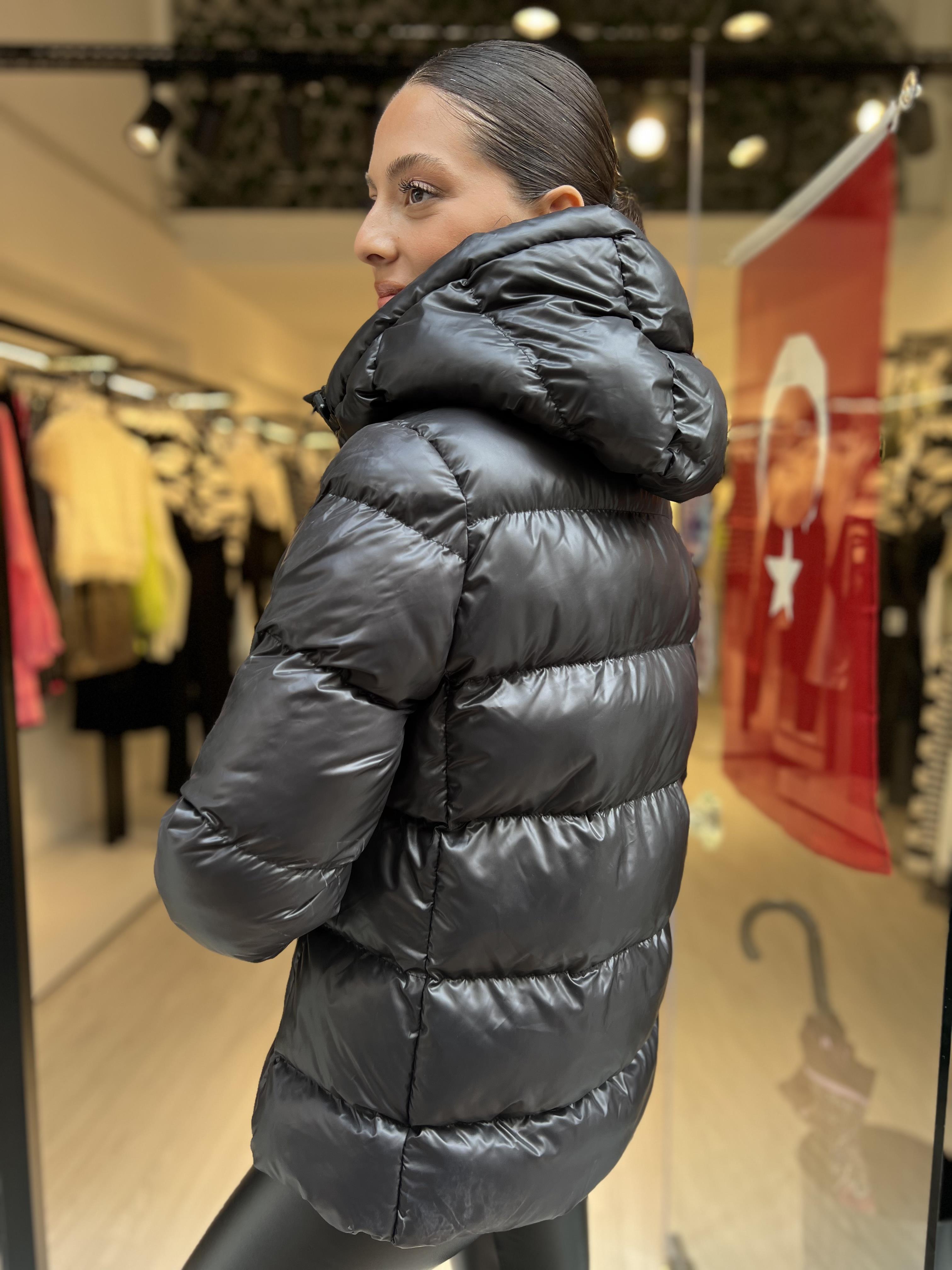 RBN Şişme Mont-Siyah