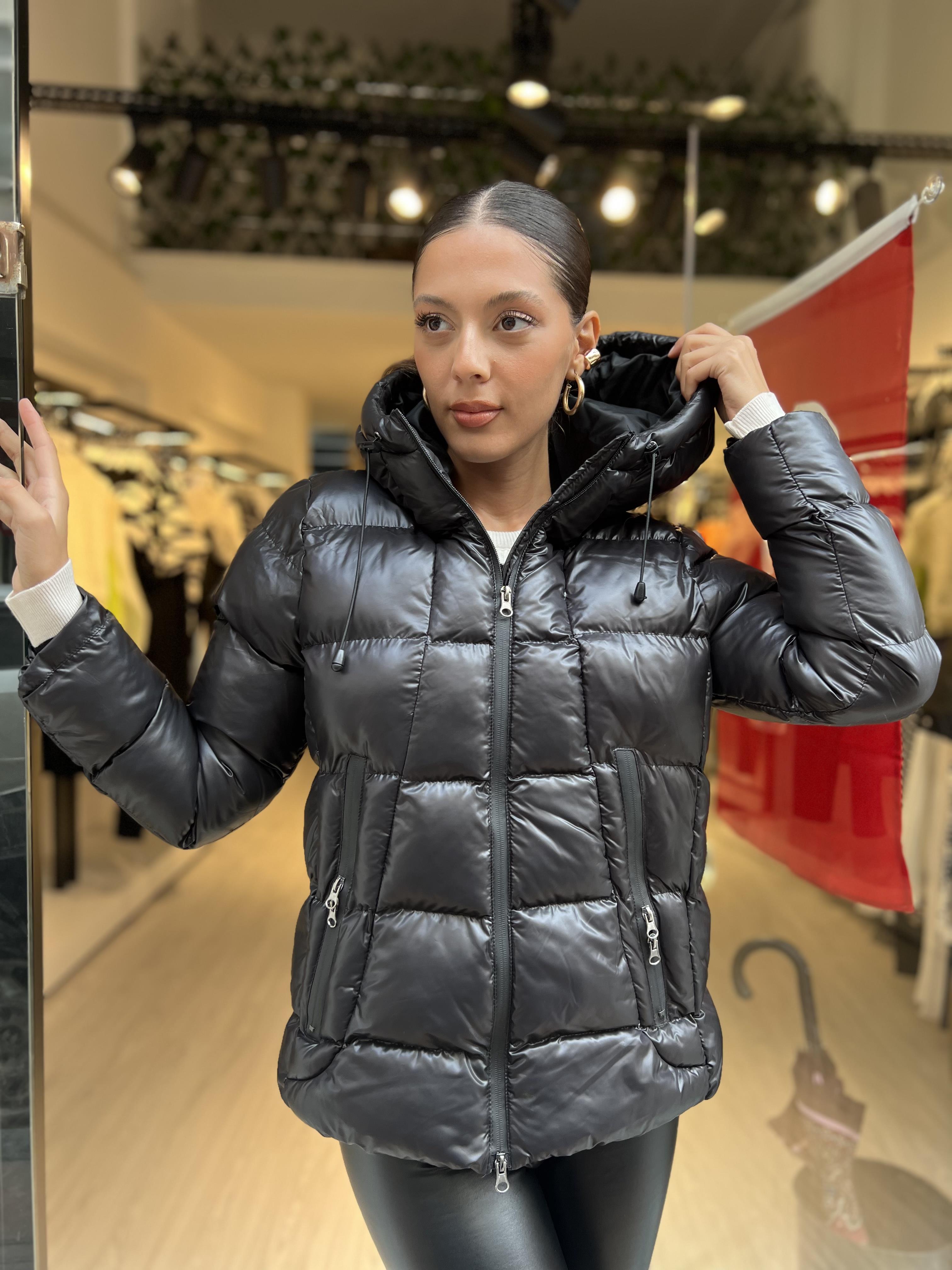 RBN Şişme Mont-Siyah