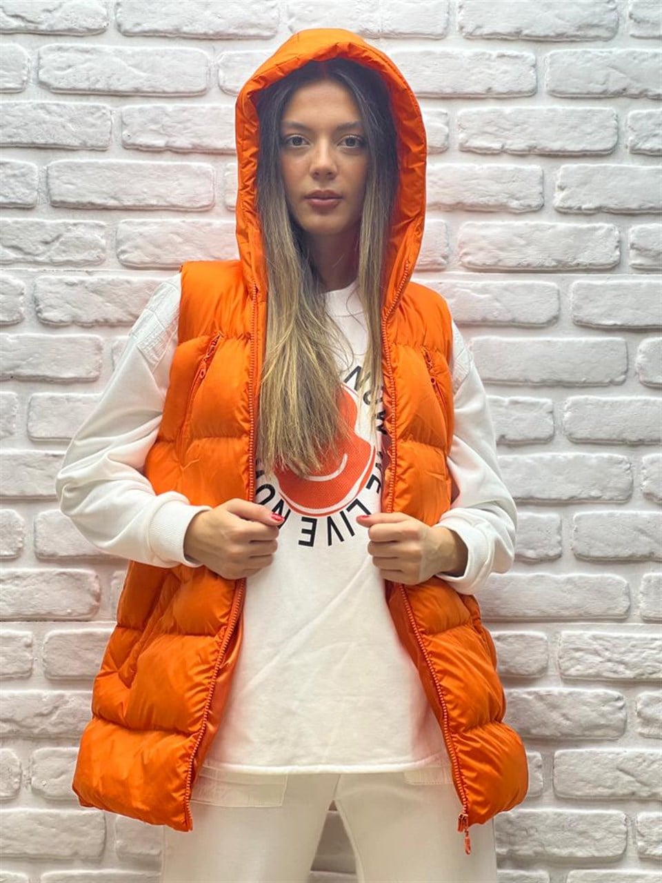 Şişme Yelek Turuncu