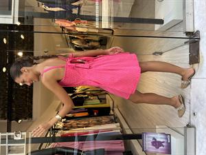 BB Sırt Detaylı Elbise-Pembe