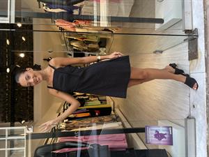 BB Sırt Detaylı  Elbise-Siyah