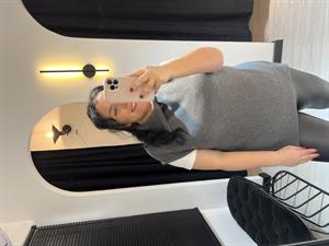 Dlvn Fermuar Yaka Süveter-Gri