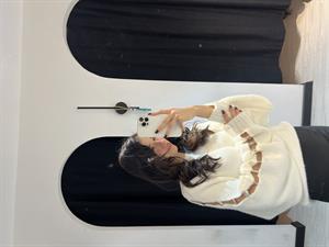 Dlvn Kol Detaylı Kazak-Ekru