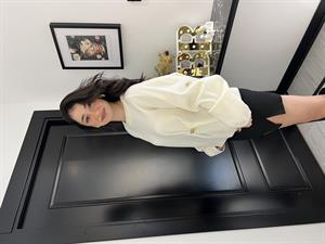 Dlvn Ön Düğme Det.Kazak-Ekru