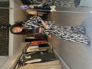 Geometrik Desen Takım-Siyah