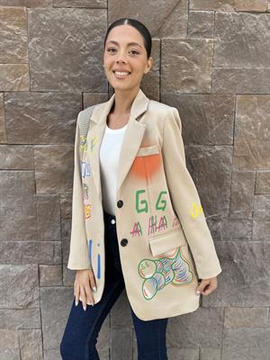 Gsv Desenli Ceket-Vizon 