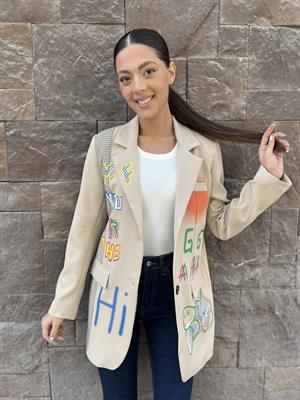 Gsv Desenli Ceket-Vizon 