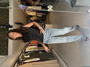 Keyy.Vatkalı Taşlı Bluz-Siyah