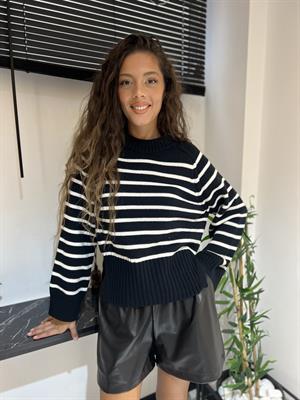 MD Çizgili Kazak-Lacivert