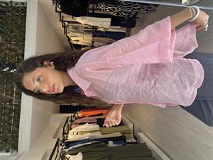 Perry Kısa Kollu Gömlek-Pembe