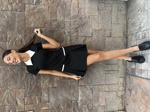 Rbn Kısa Elbise-Siyah