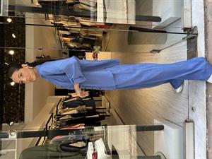 Tensel Kumaş Takım -Mavi 