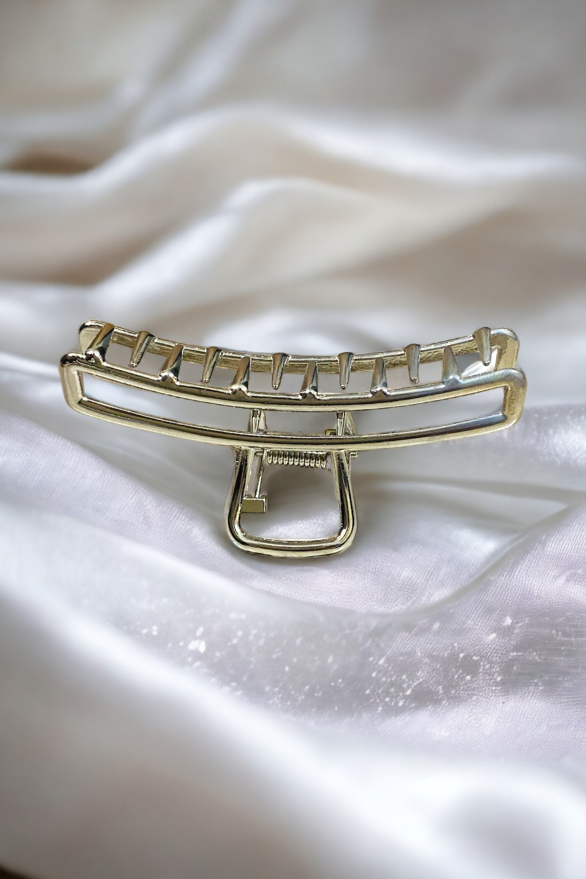 Kadın Yüksek Kalite Kararmaz 7.5 Cm Metal Toka
