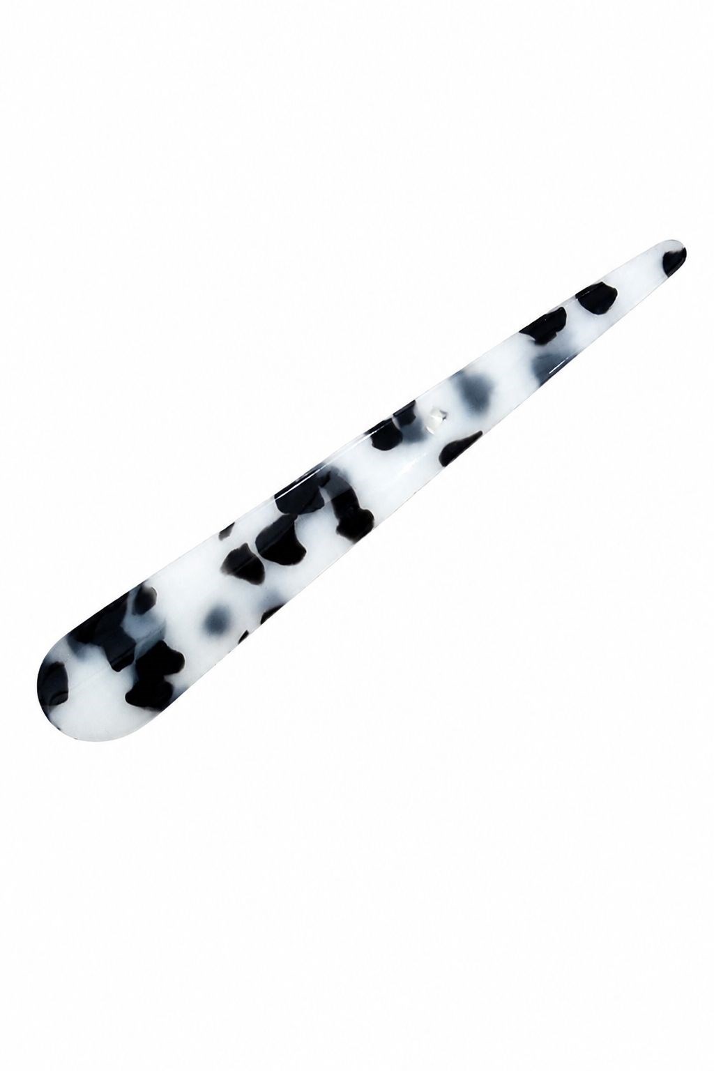 Leopar Kemik Saç Tokası