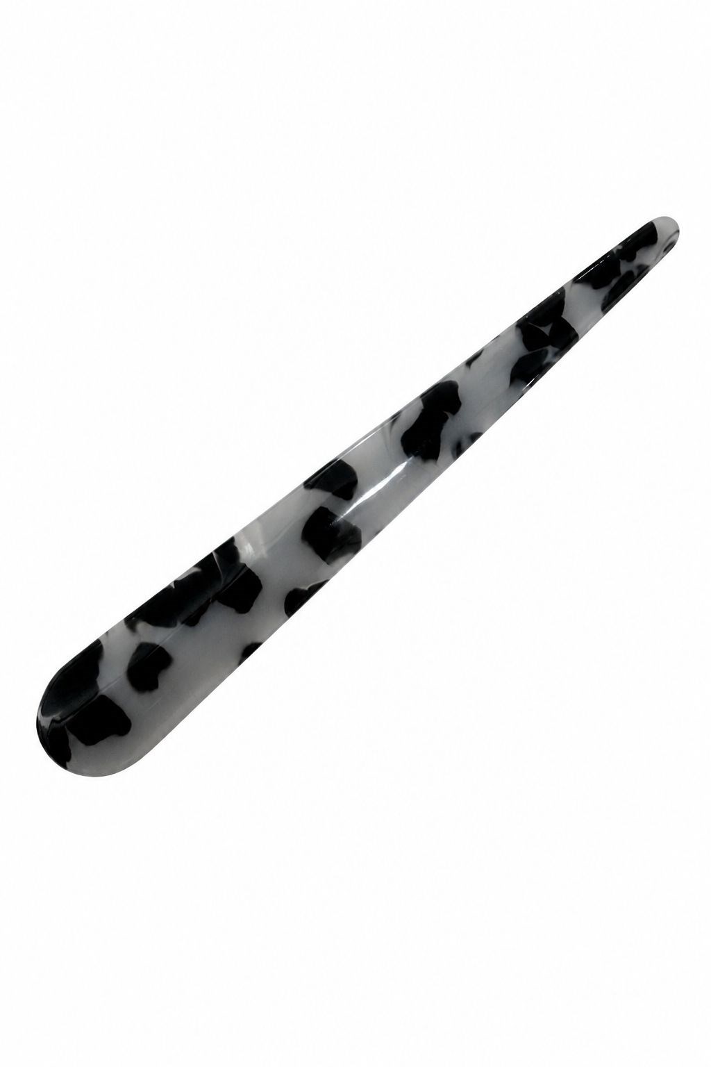Leopar Kemik Saç Tokası