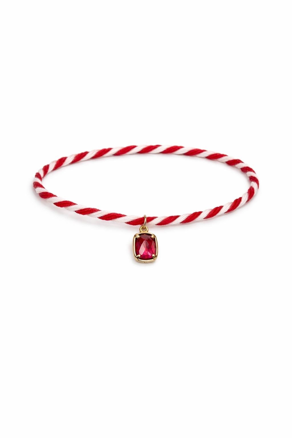 Marteniçka Bileklik  Sallantılı Boncuk Charm