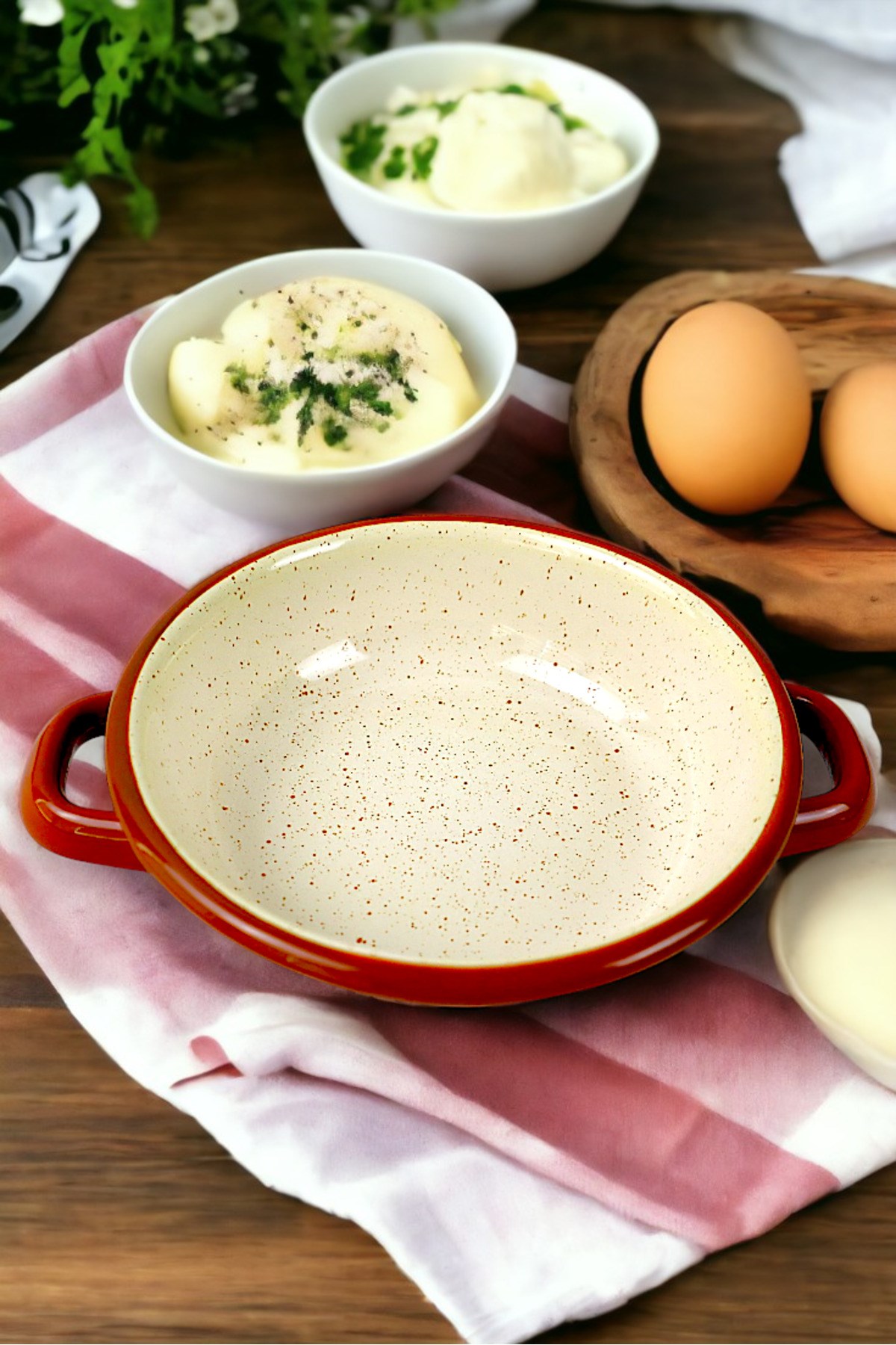 16 No Emaye Sahan, Servis, Yemek Kamp, Piknik, Çeyiz 24 Cm
