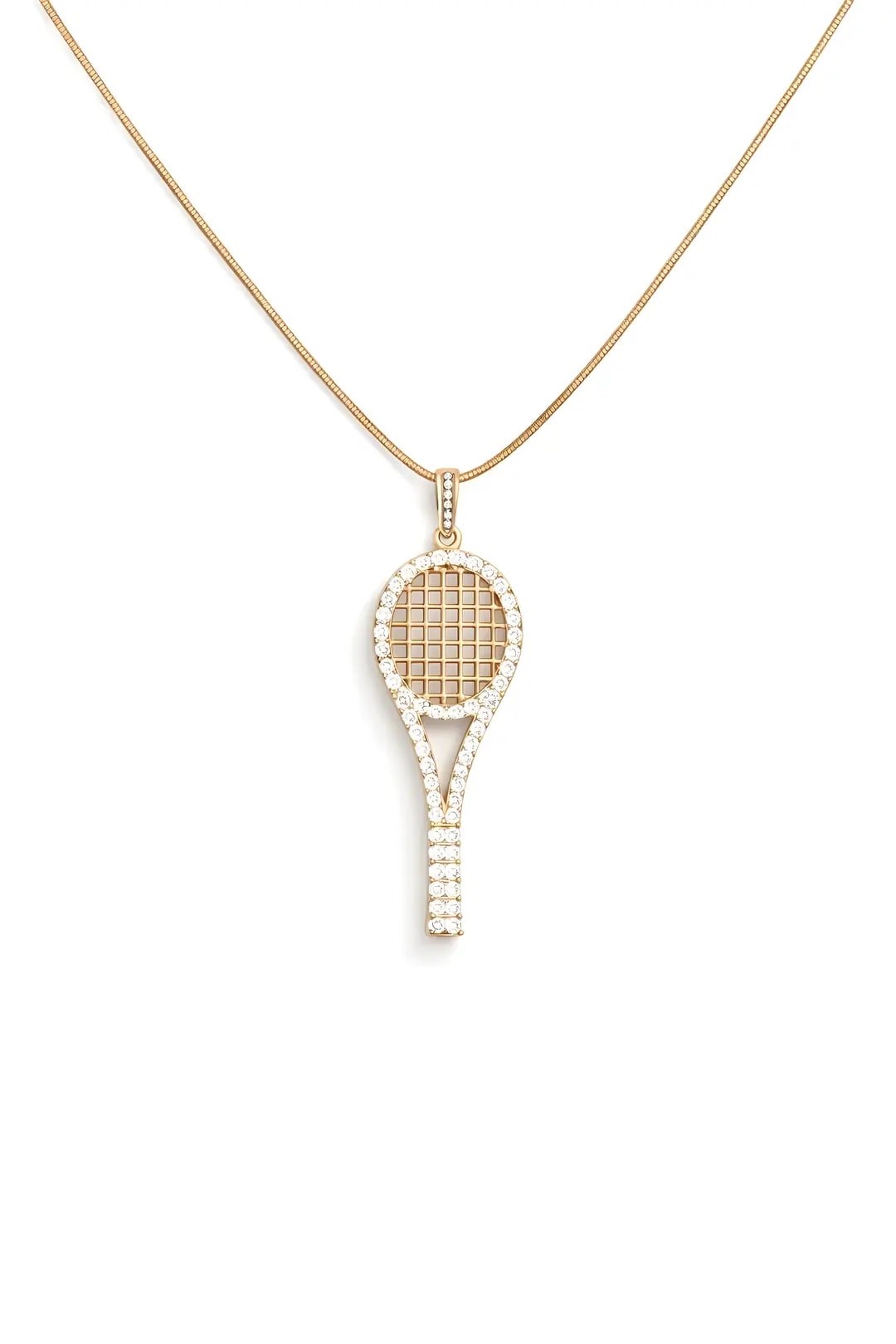 Ace Raket Gold Kolye