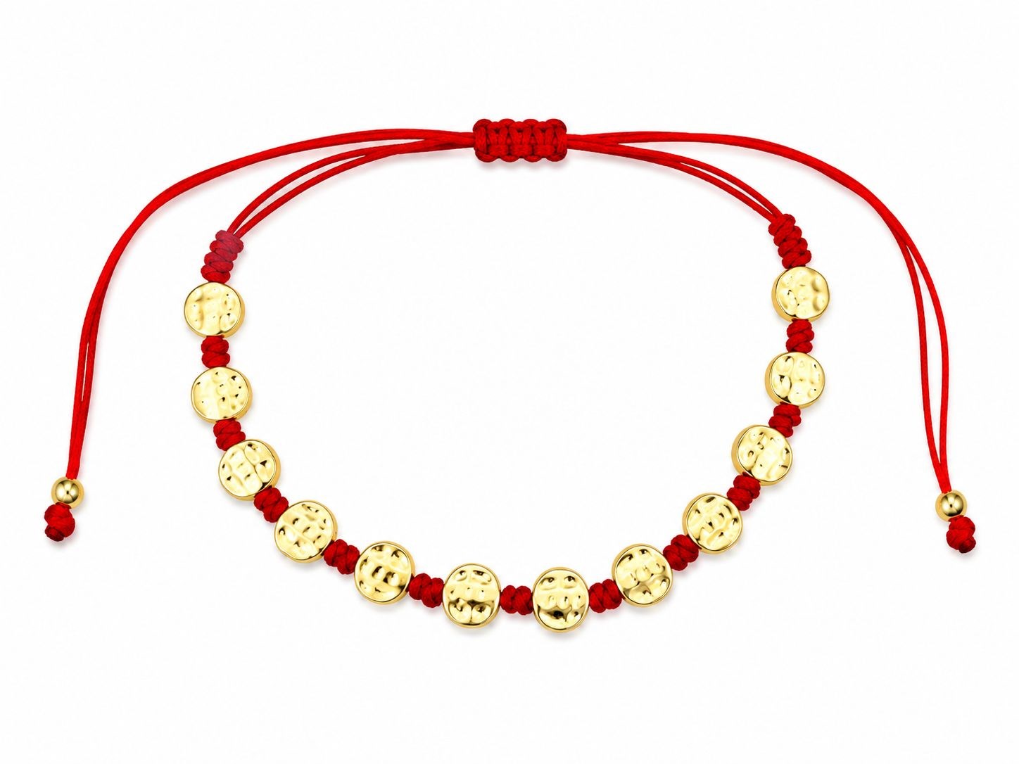 Arya Gold Detaylı İpli Bileklik