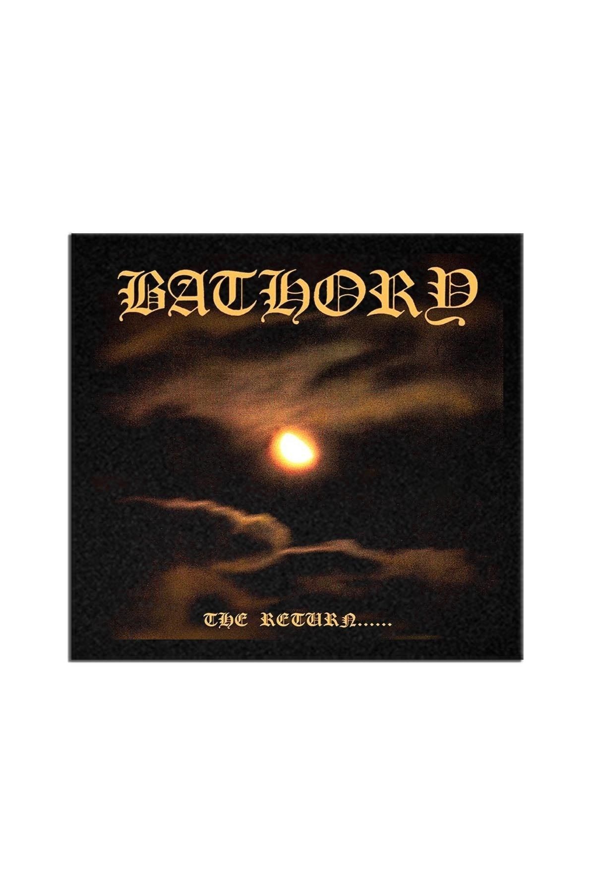 Bathory The Return… Albüm Arma Peç Patch Yama
