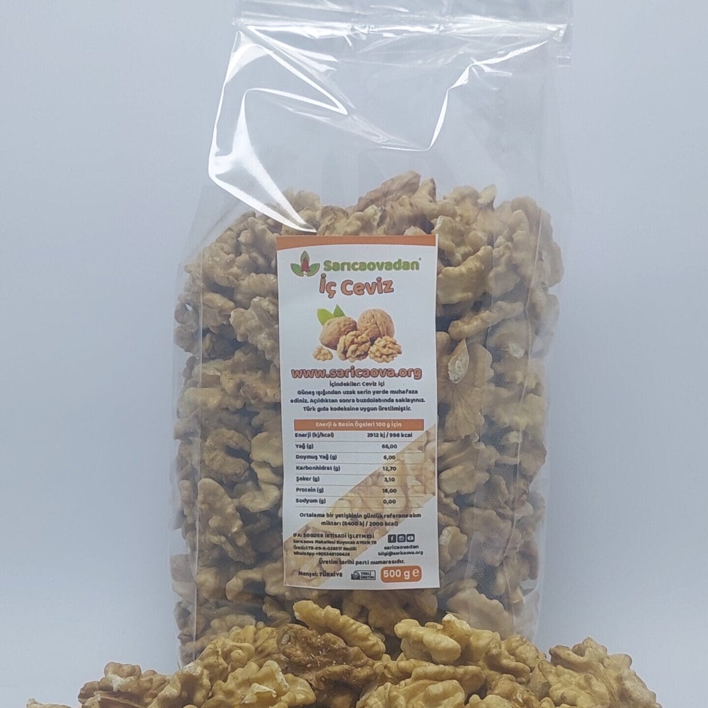 Beyaz Kelebek İç Ceviz 1 Kg