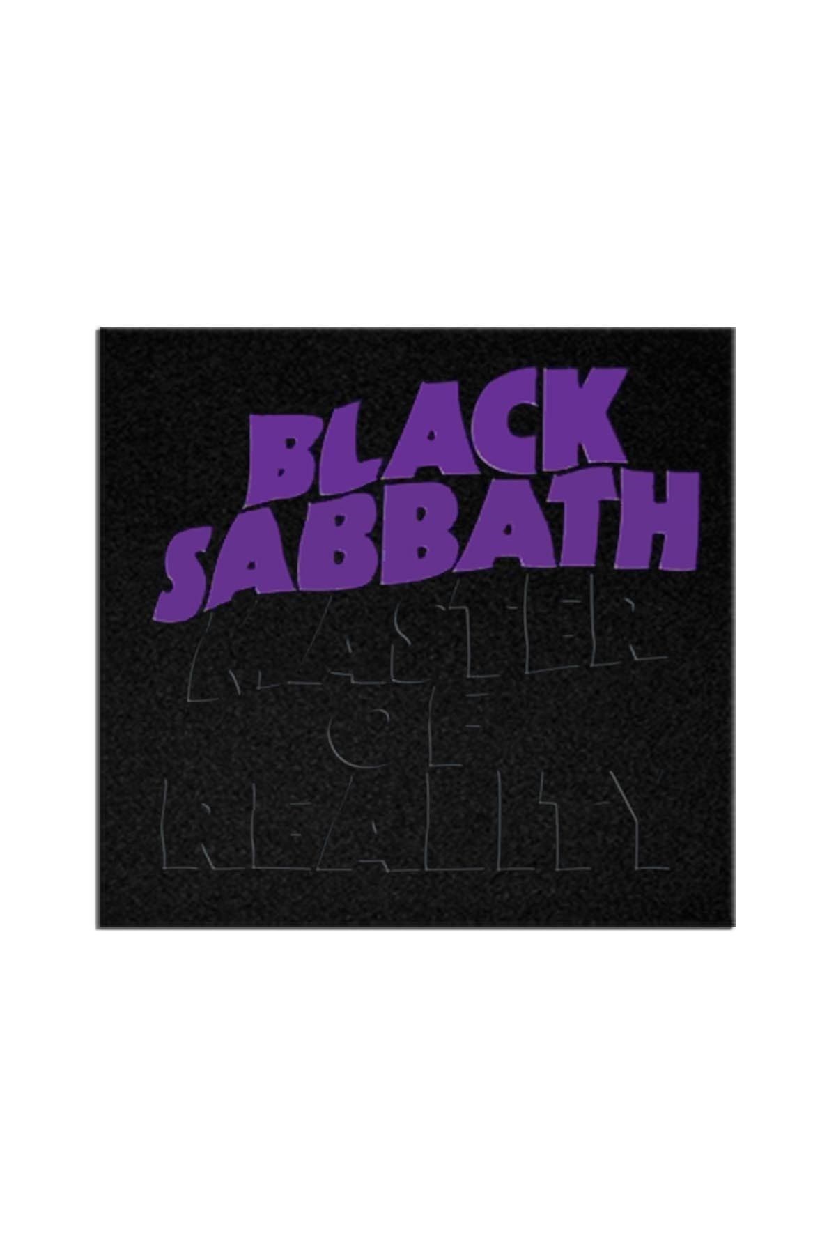 Black Sabbath Master Of Reality Albüm Arma Peç Patch Yama