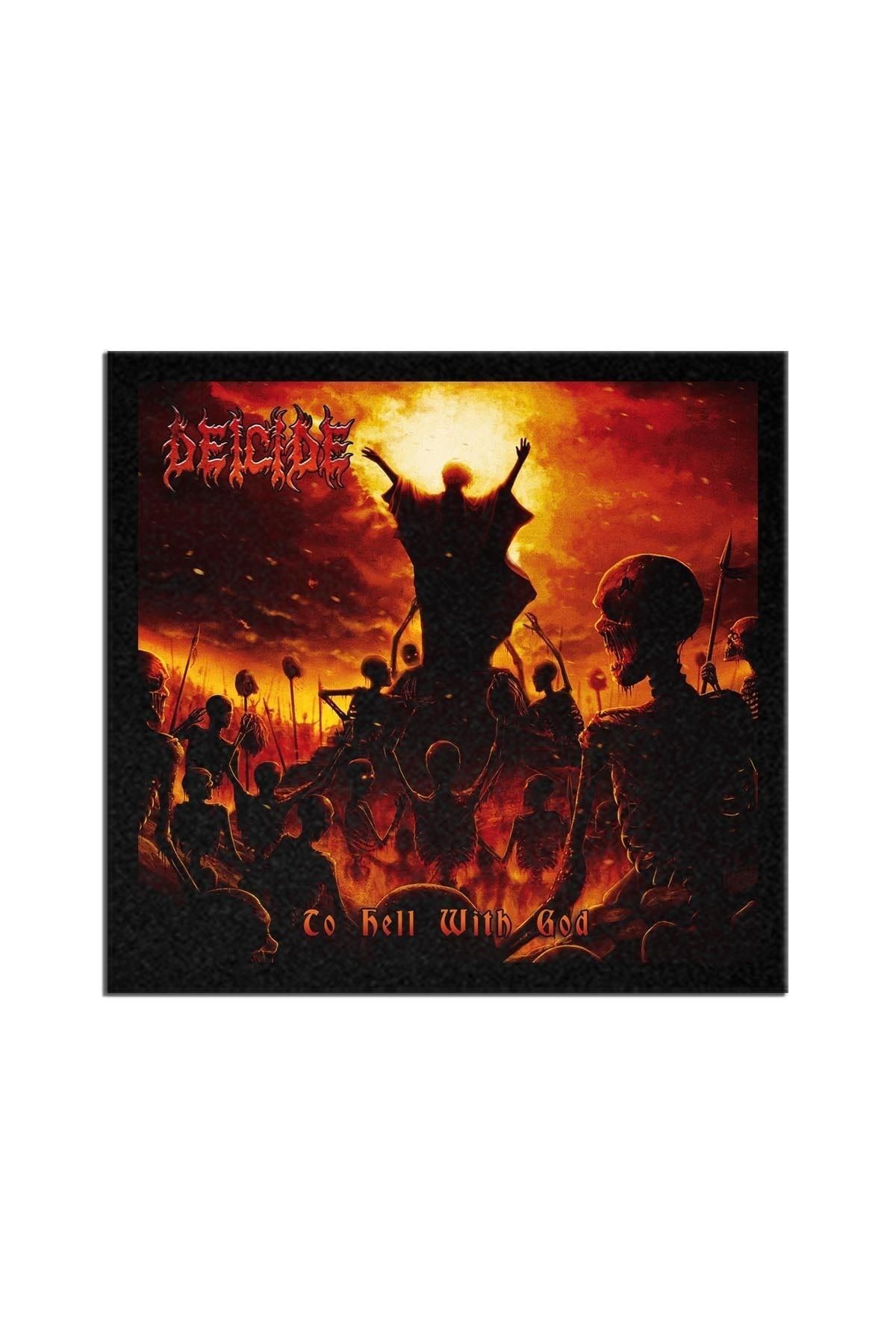 Deicide To Hell With God Albüm Arma Peç Patch Yama