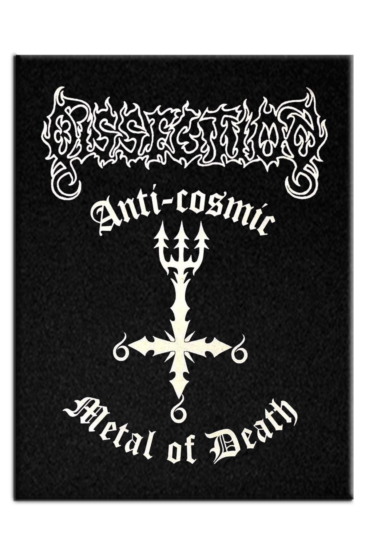 Dissection Anti Cosmic Metal Of Death Albüm Arma Sırt Peç Back Patch Yama