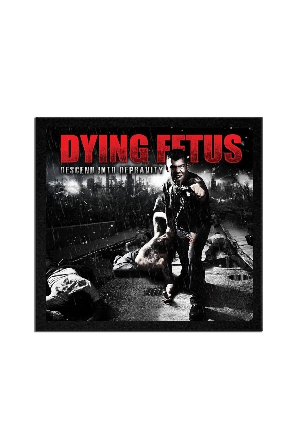 Dying Fetus Descend Into Depravity Albüm Arma Peç Patch Yama