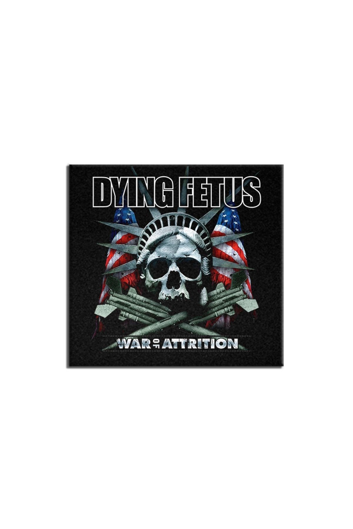 Dying Fetus War Of Attrition Albüm Arma Peç Patch Yama